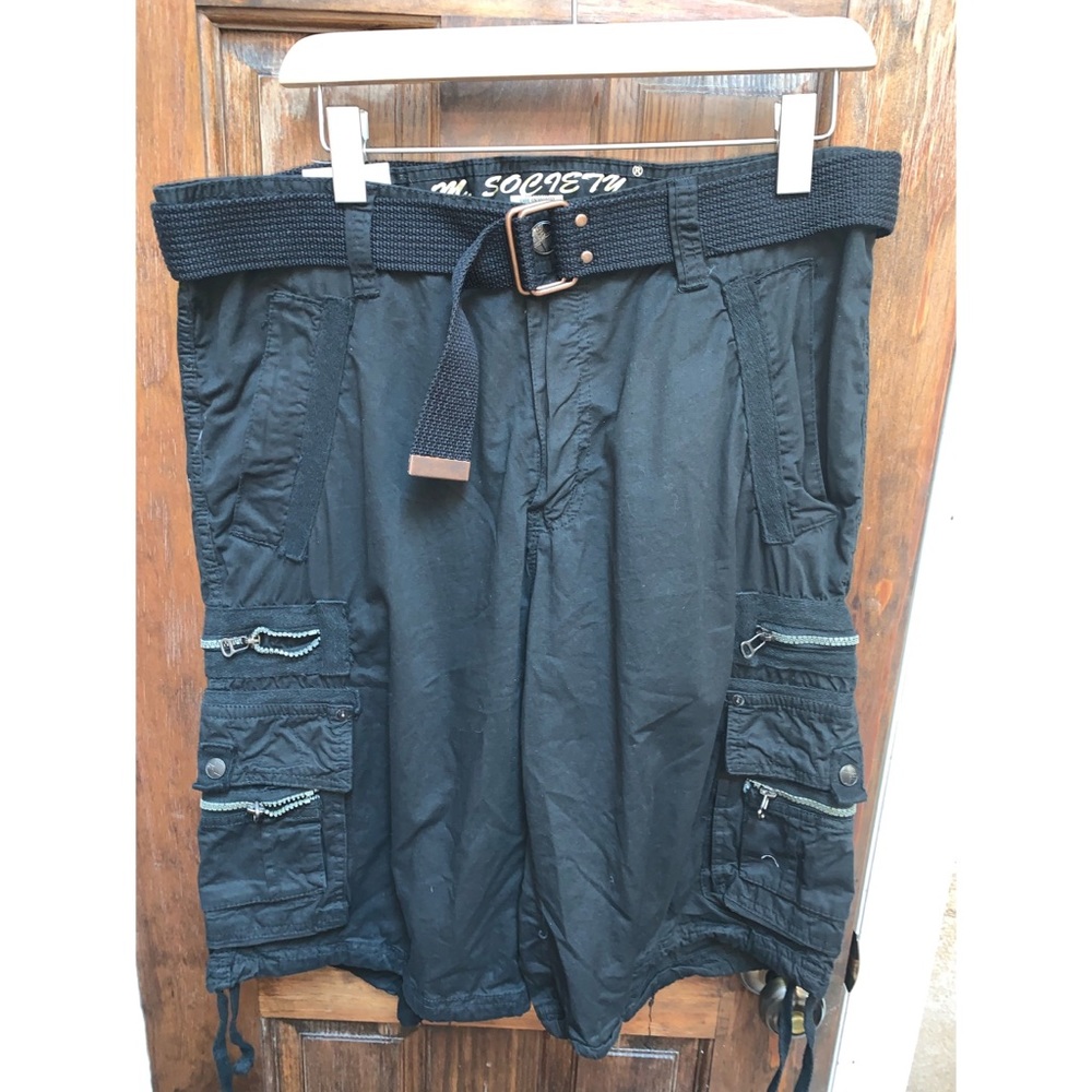 Men’s Black Cargo Pants